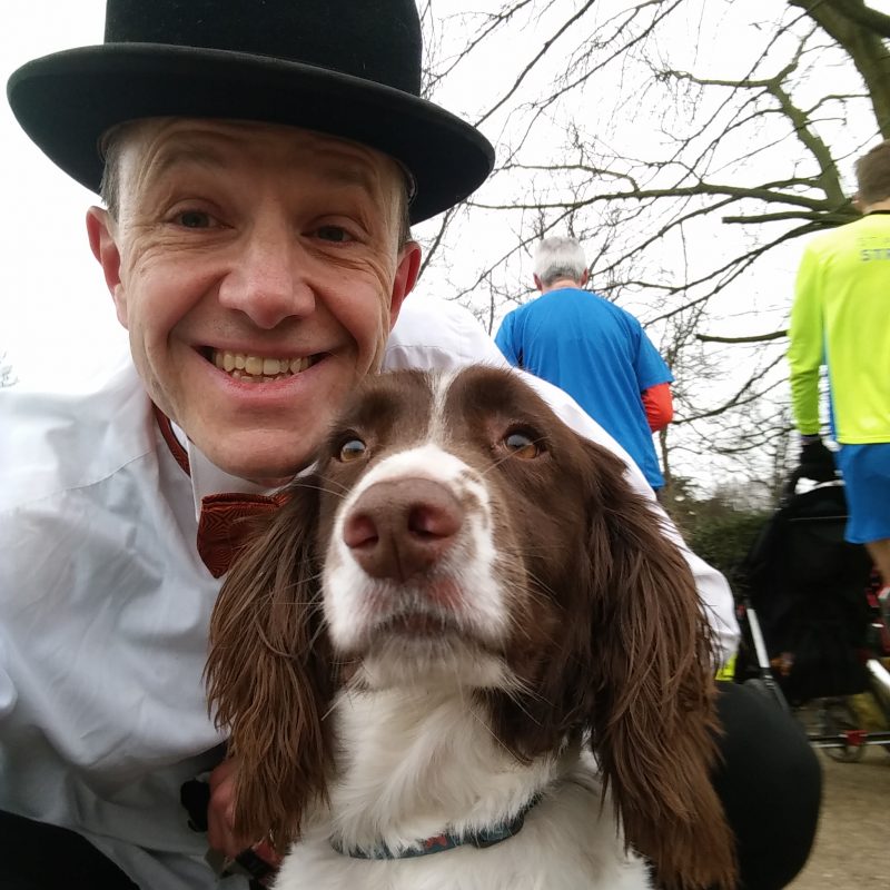 Andy & Skye at St Albans Parkrun